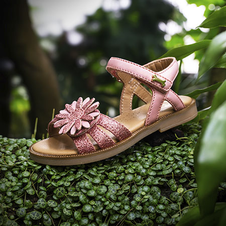 MALOU glitter - metal salmon