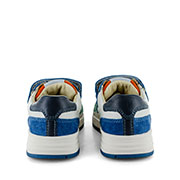 SKIER crs - calf o.white + teal