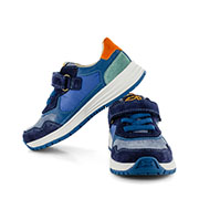 SKIER crs - calf navy + dolphin