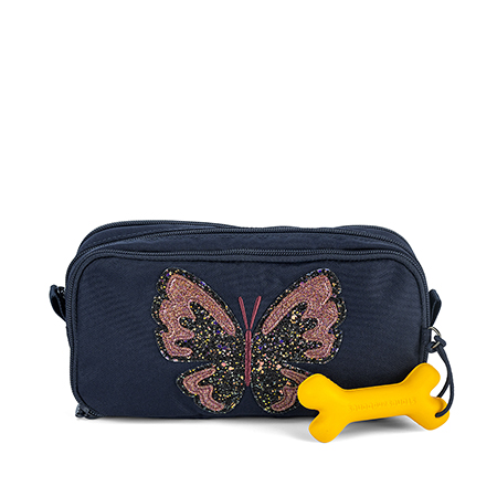 Rowan 2.0 - GLITTER BUTTERFLY navy