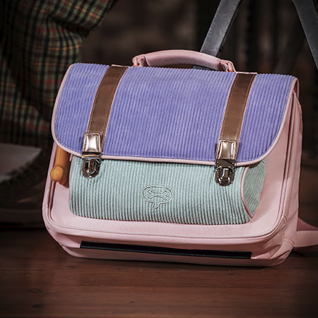 Cassis - CORDUROY lavender + aqua