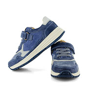 SKIER crs - calf navy + o.white