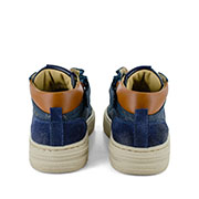MOISE nabuk d.blue + cuoio