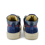 MOISE nabuk bordo + navy