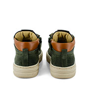 MOISE nabuk khaki + cuoio
