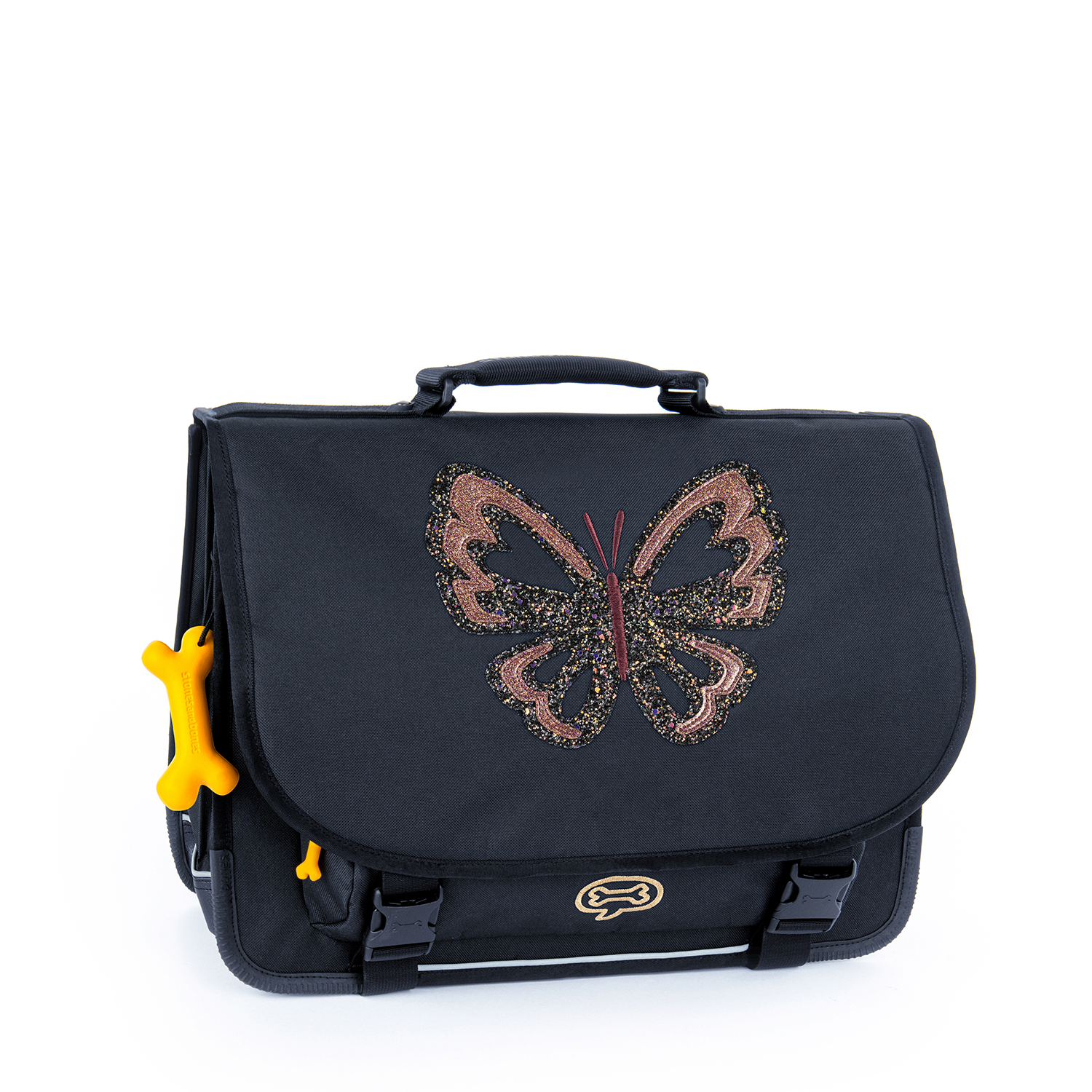 Lily - GLITTER BUTTERFLY navy