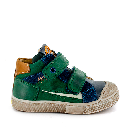 LOCK calf d.green + navy