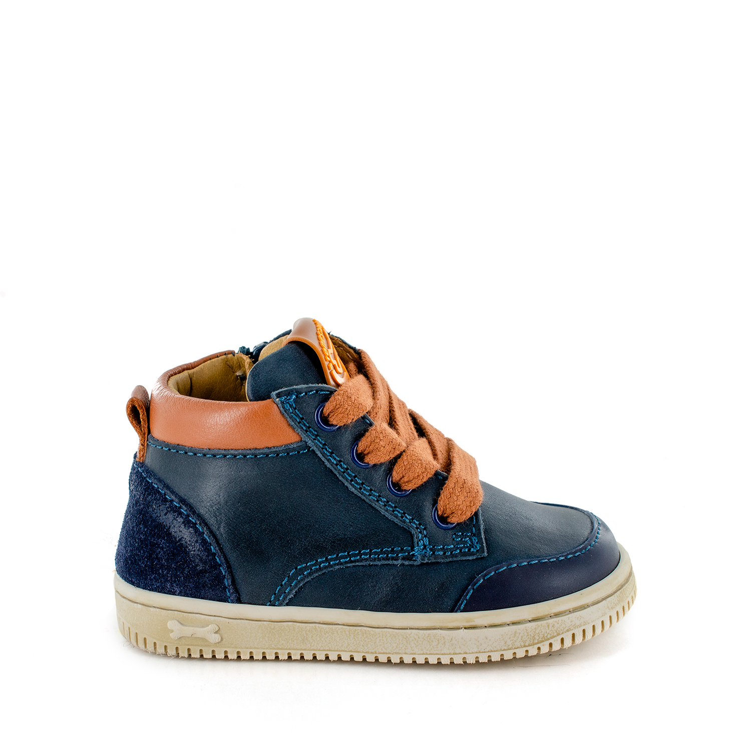 NIPO calf blue + cognac