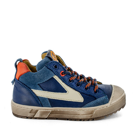 GALOT calf - crs navy + cream