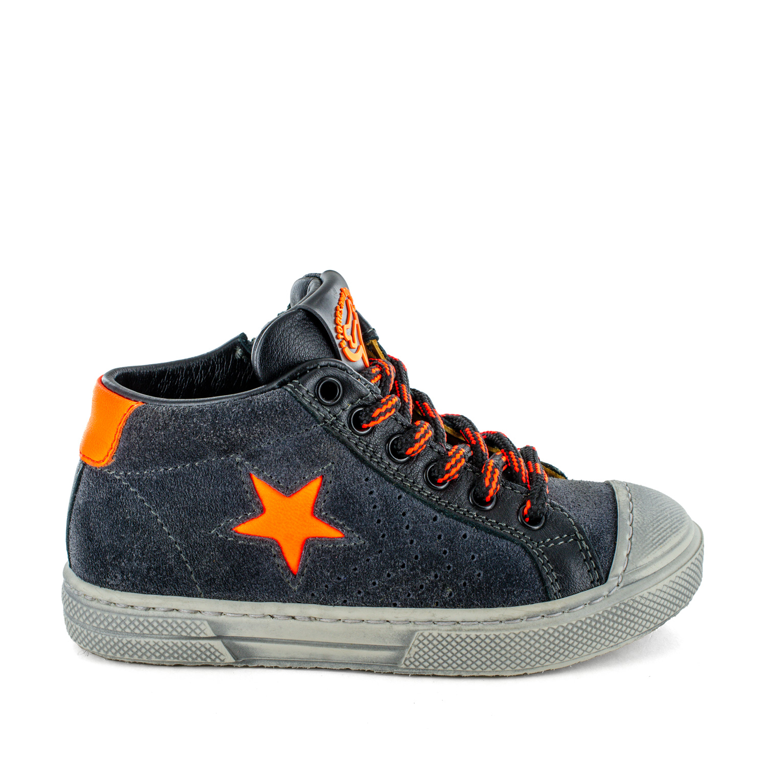 ROBBI crs - vit smoke + orange fluo