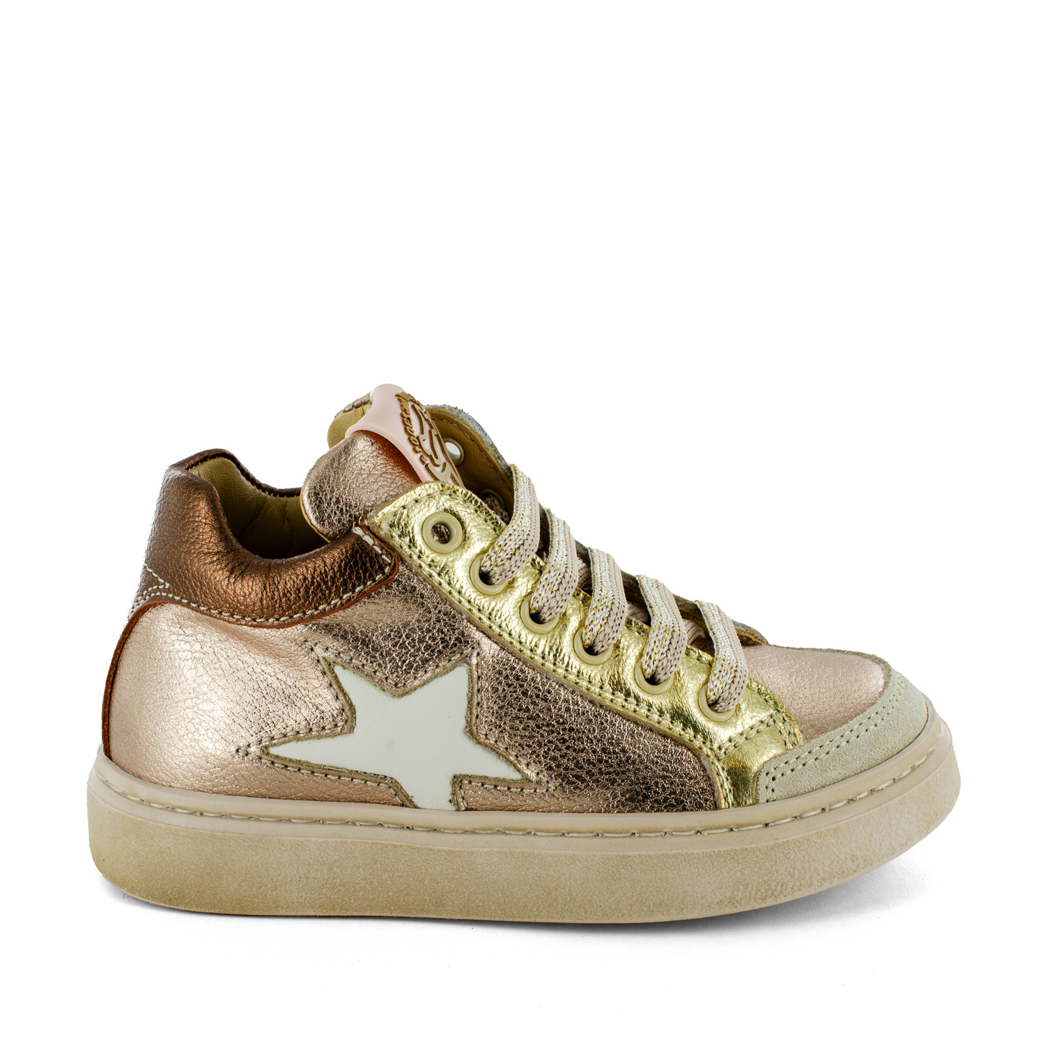 FLEUR crs - metal nude + bronze
