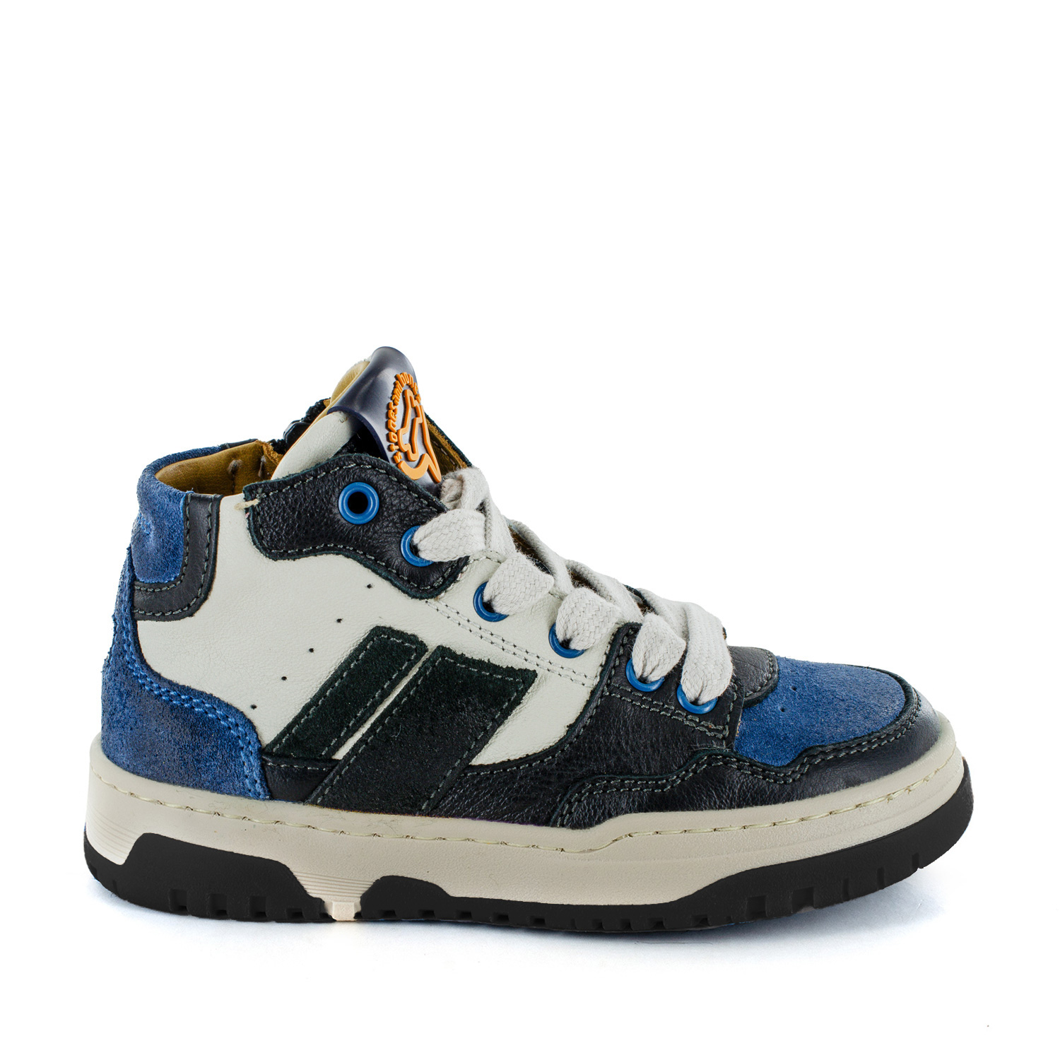 KITON vit - calf black + denim