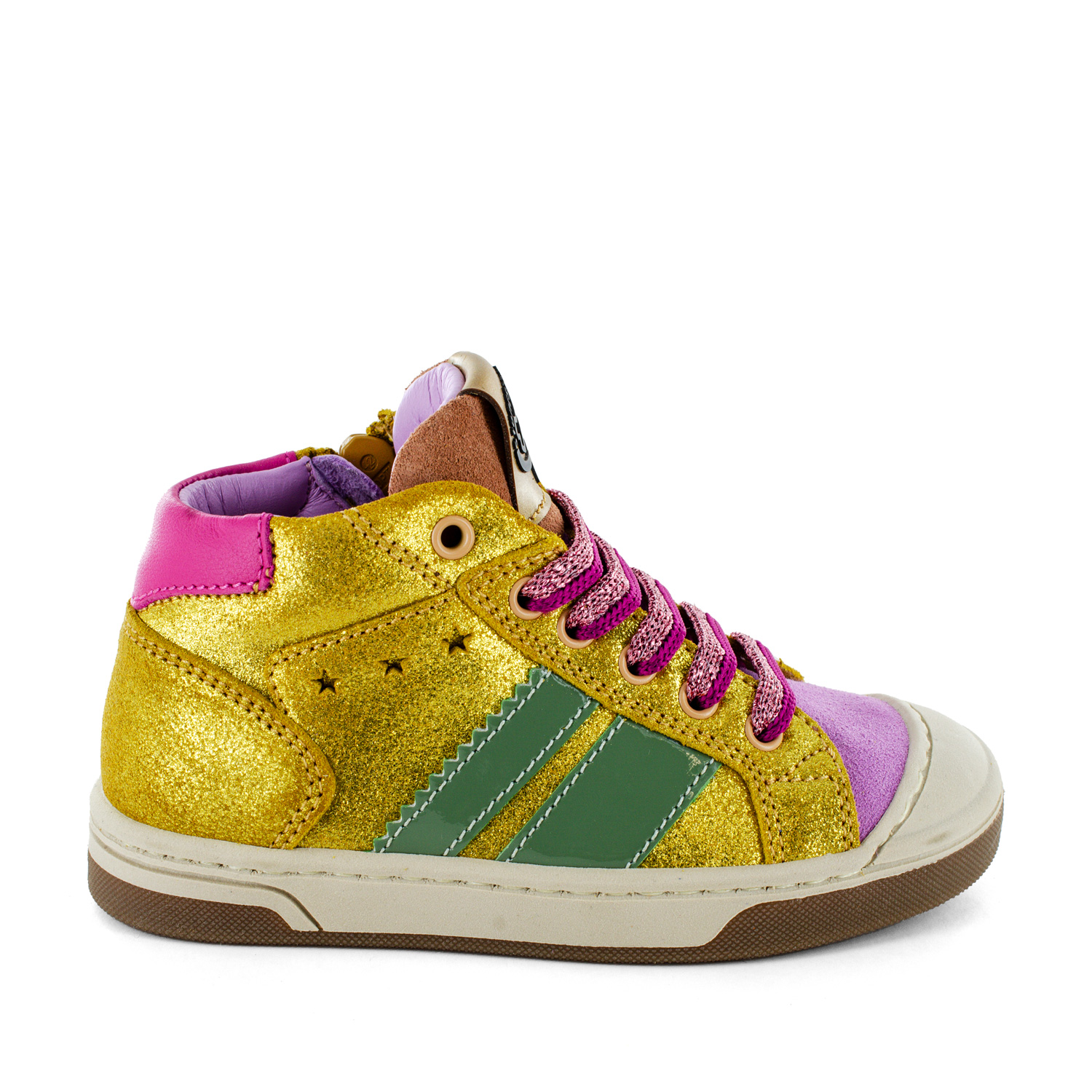 DEBBY metal - crs gold + fuchsia
