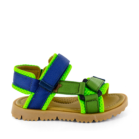 LAKER tex green fluo + blue