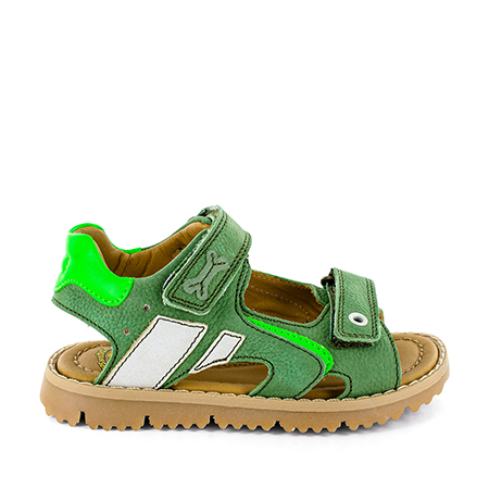 LINUS calf kiwi + green fluo