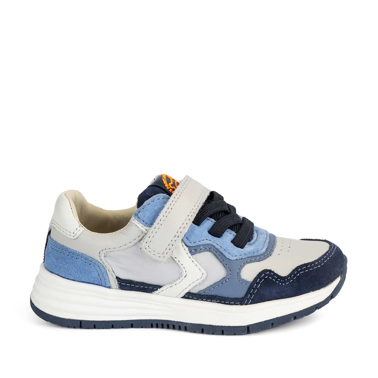 SKIER crs - calf navy + l.grey