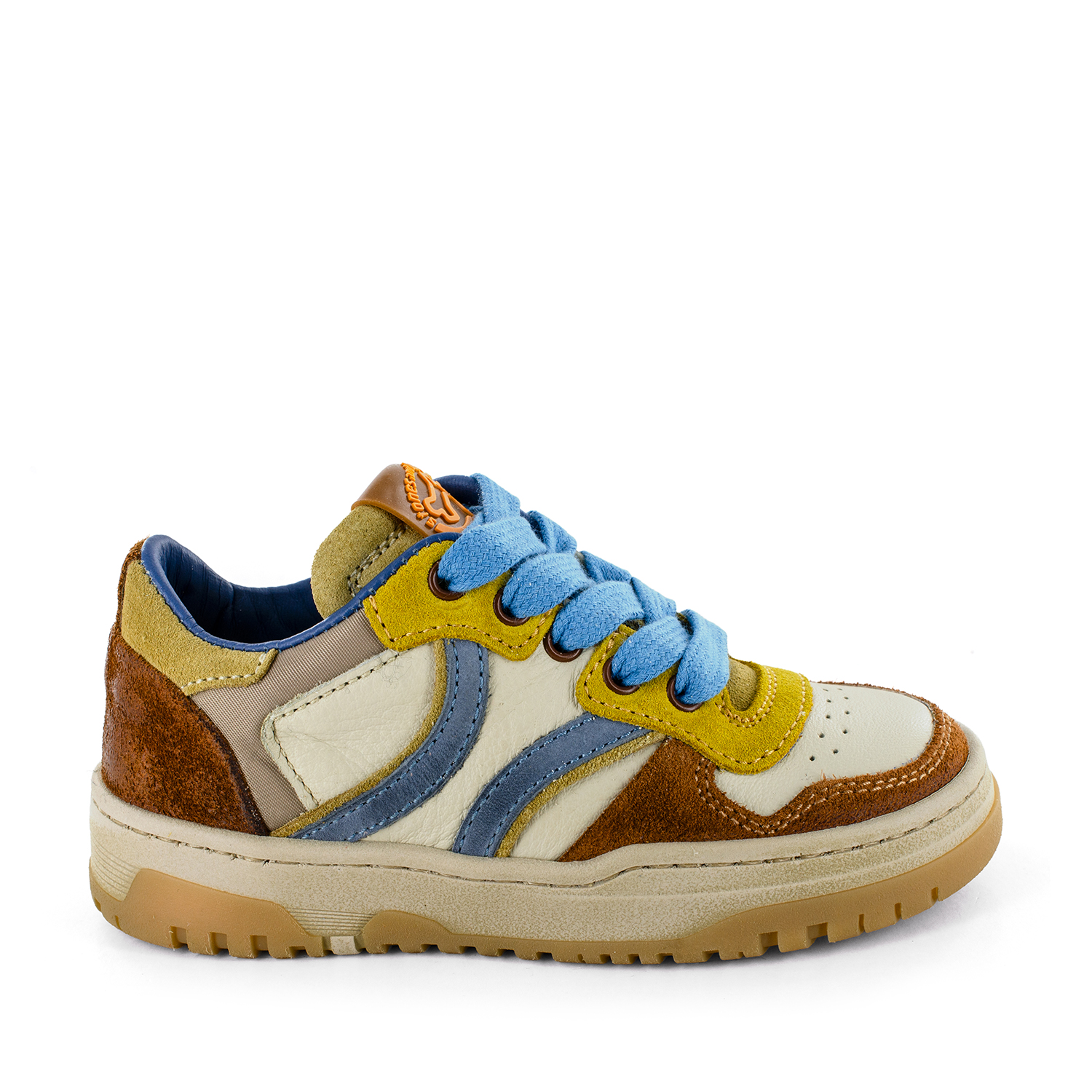 MAER crs - calf cognac + ecrù