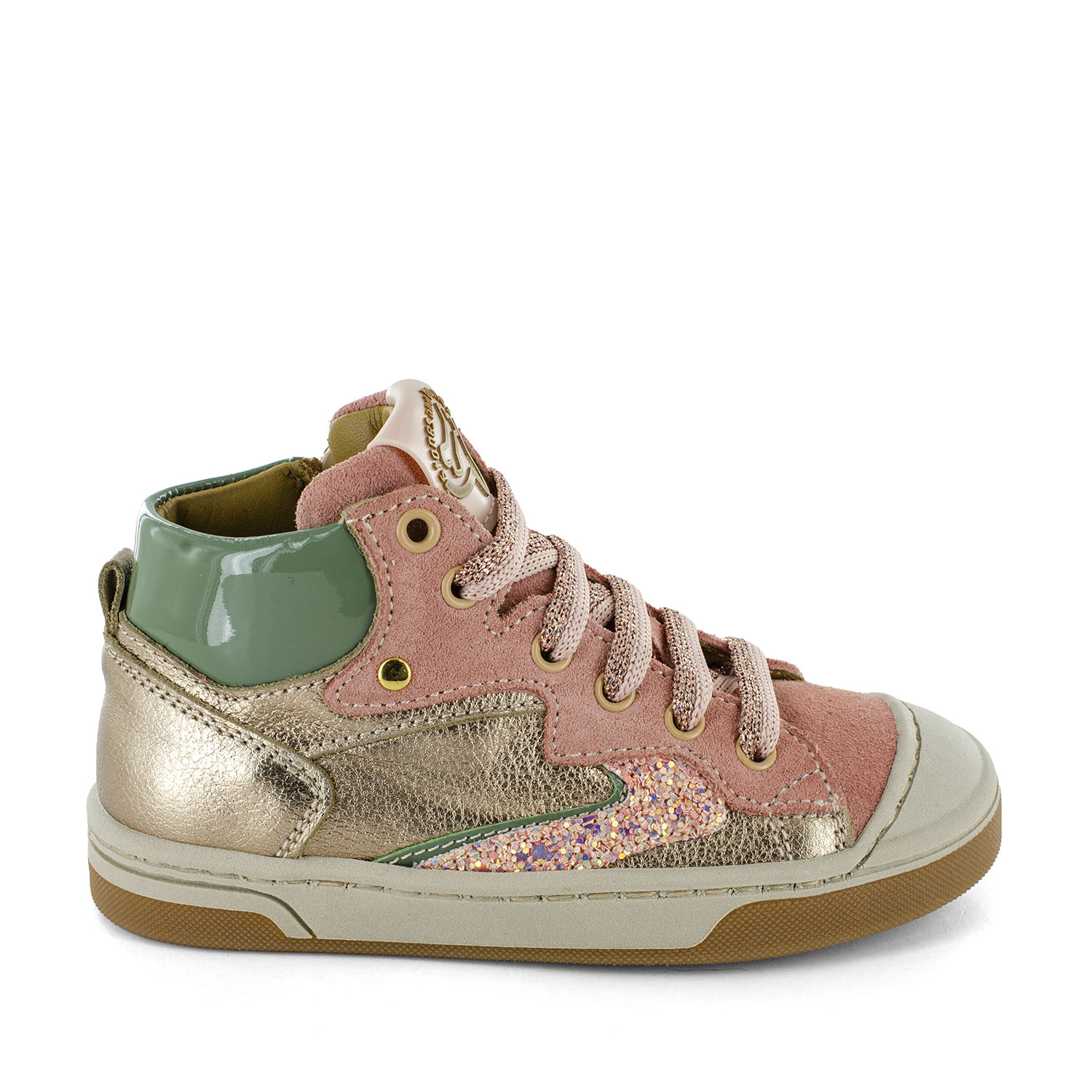 DALIS crs - metal nude + salmon