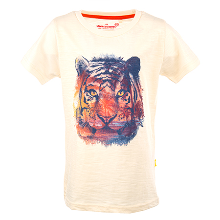 Russell - TIGER off white