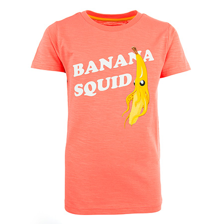 Russell - BANANA SQUID coral pink